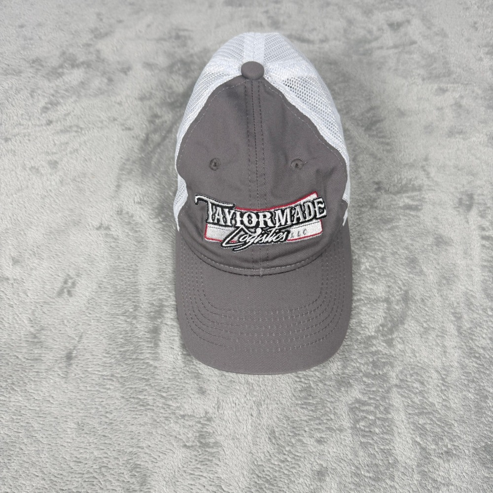 Outdoor Cap Womens OSFM Trucker Hat Gray White Taylormade Logistics